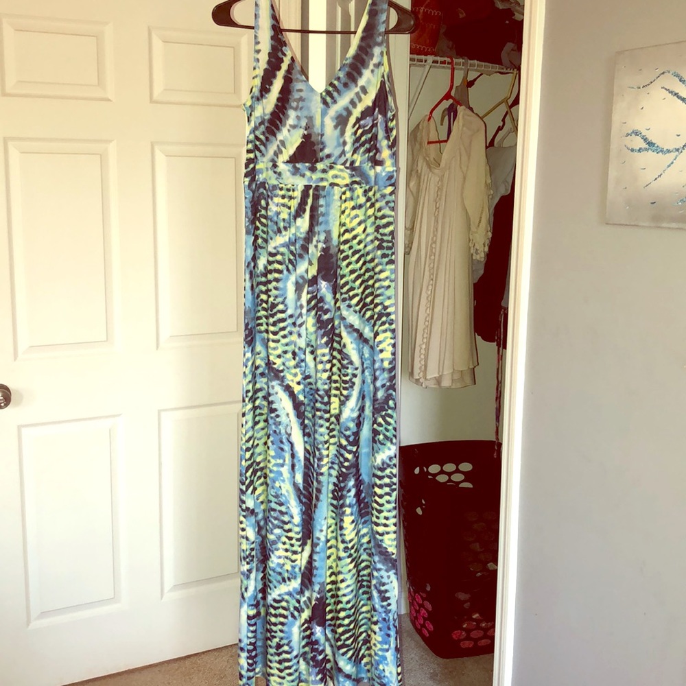 Colorful maxi dress